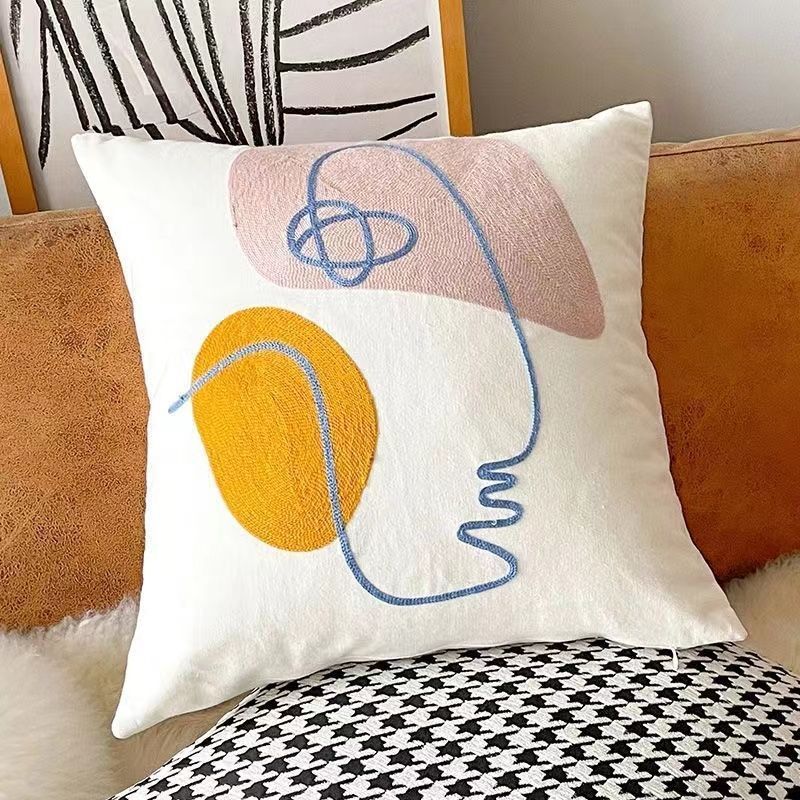 Cilinea Vintage Art Style Pillow