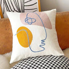 Cilinea Vintage Art Style Pillow