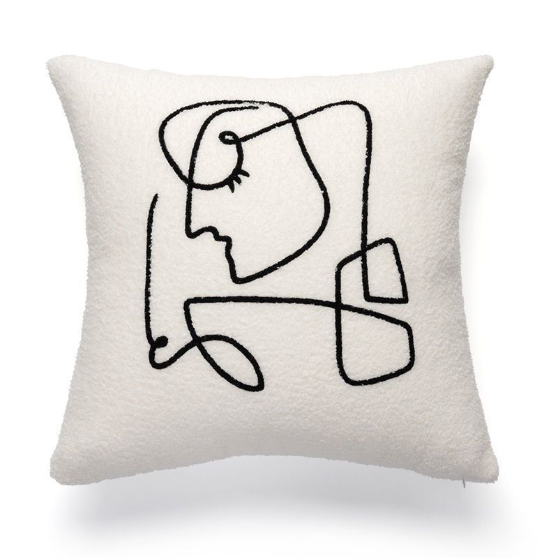 Cilinea Vintage Art Style Pillow