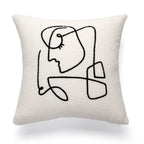 Cilinea Vintage Art Style Pillow