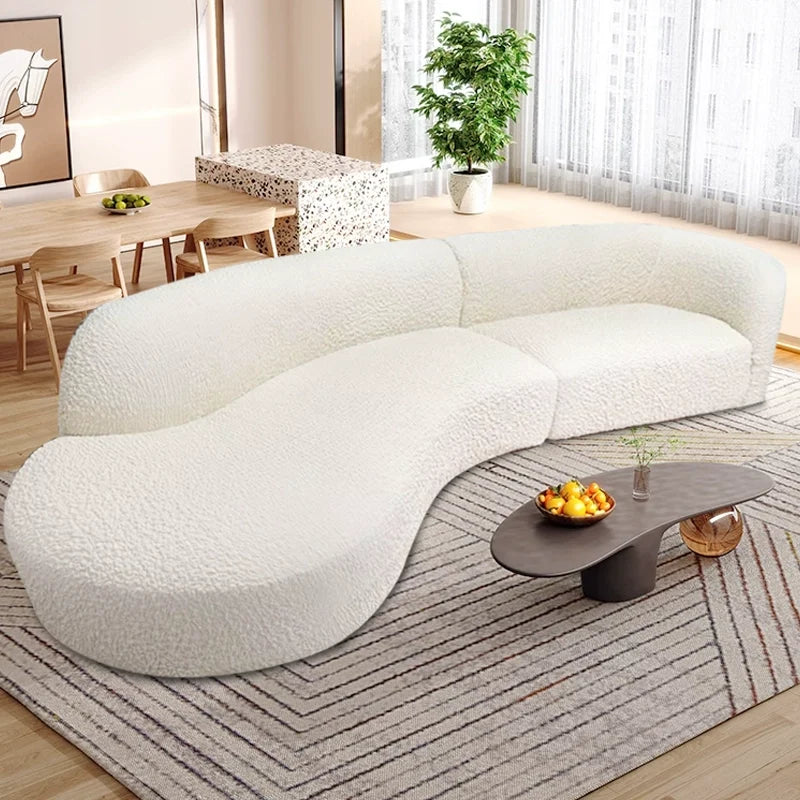 Cilinea Curved Irregular Sofa Cover