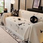 Flower and Butterfly Sofa Cover