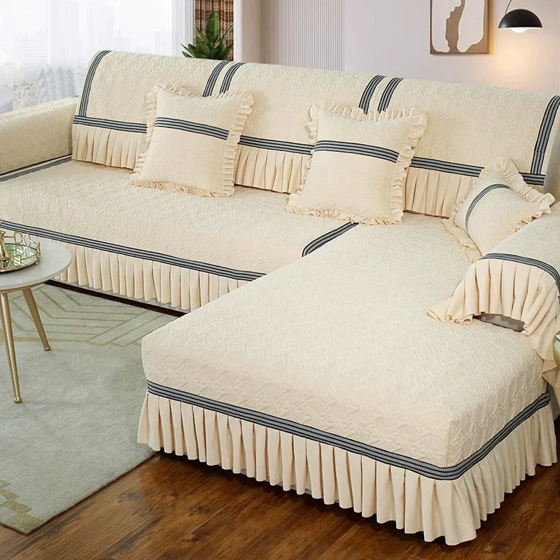Cilinea Silicone bottom sofa cushion combination set