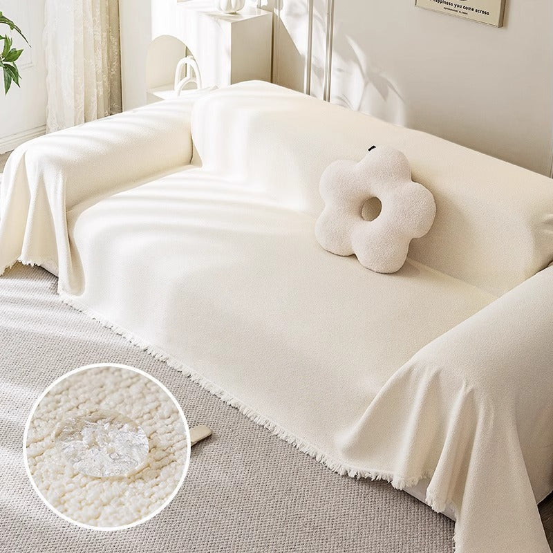 Cilinea French Solid Waterproof Sofa Cover