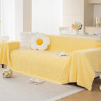 Cilinea Rose Plush Sofa Cover
