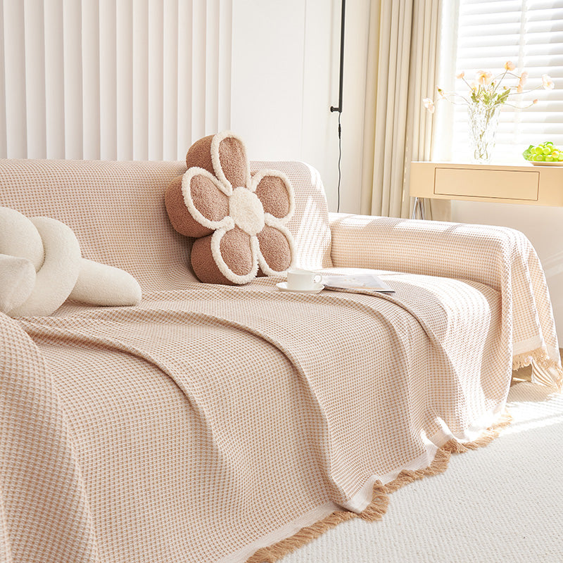 Cilinea Waffle Minimalist Sofa Cover
