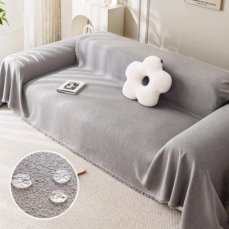 Cilinea French Solid Waterproof Sofa Cover