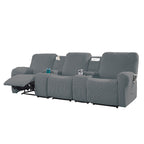 Cilinea Lying Chair Sofa Cover With Center Console