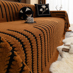 Cilinea Vintage Plush Anti Slip Sofa Cover