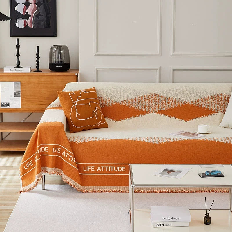 Cilinea Geometric Luxury Sofa Cover