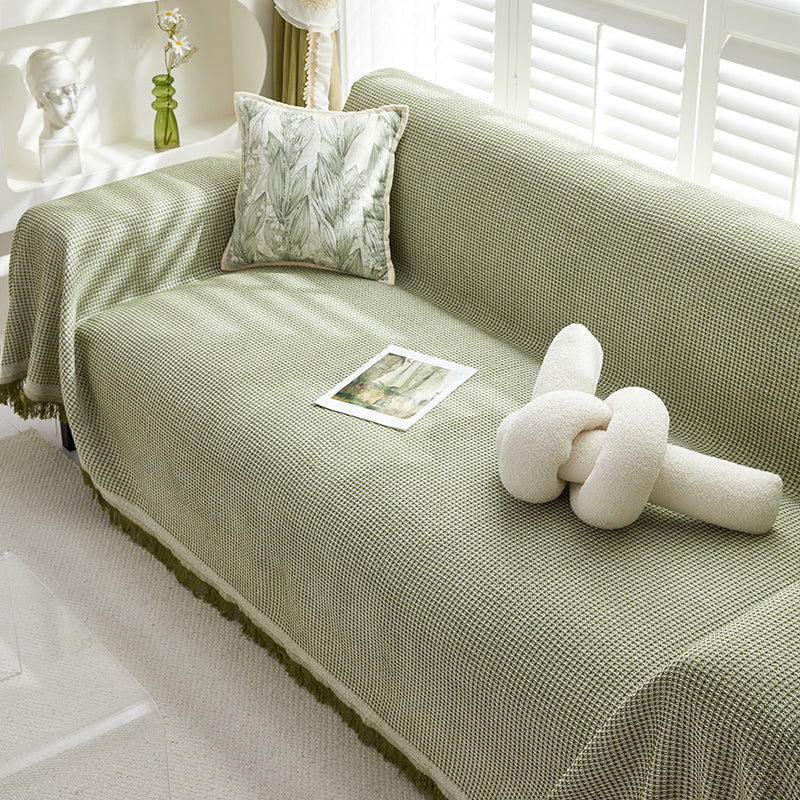 Cilinea Waffle Minimalist Sofa Cover