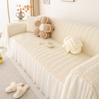 Cilinea Light French Cream Style Sofa Cover