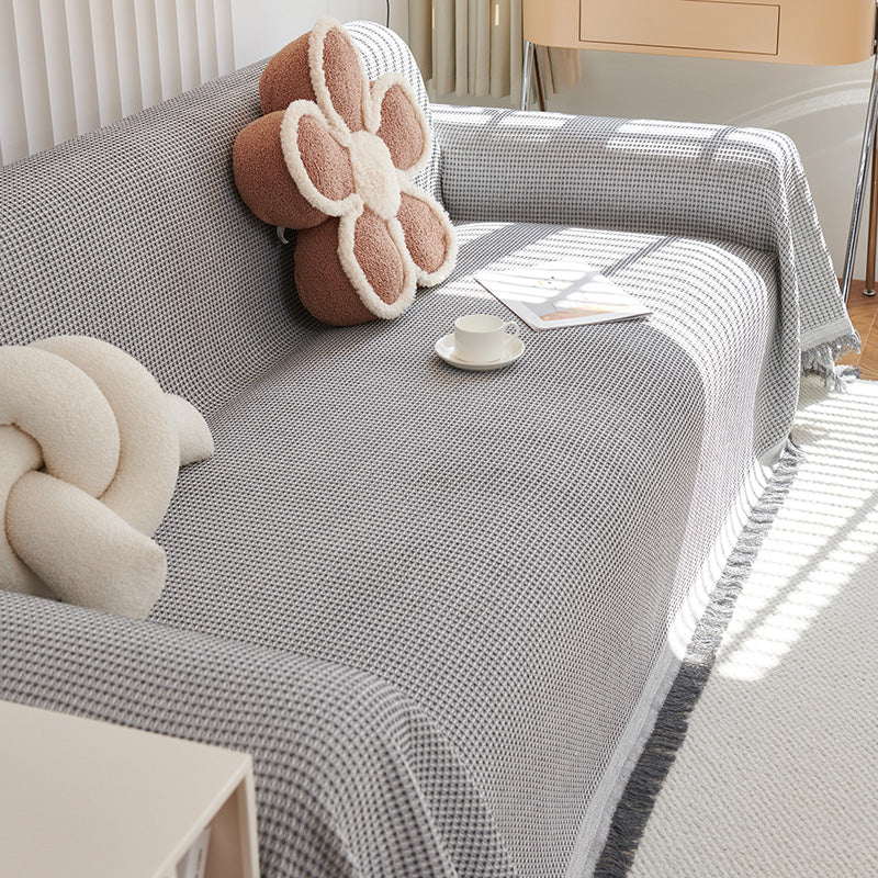 Cilinea Waffle Minimalist Sofa Cover
