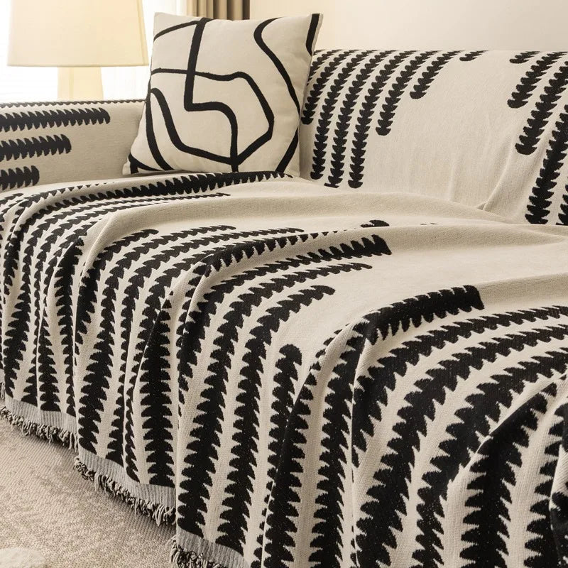 Cilinea Light Vintage Non-slip Washable Sofa Cover