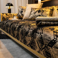 Dutch Velvet Sofa Cushion, Stamping Process, Four-Season Universal Non-Slip Model