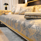 Dutch Velvet Sofa Cushion, Stamping Process, Four-Season Universal Non-Slip Model