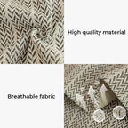 Solid Color Chenille Anti-Scratch Herringbone Sofa Cover