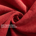 Vermilion Comfortable Chenille Sofa Protector Couch Cover