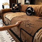 Vintage Chenille Anti-Scratch Sofa Protector Throw Cover