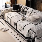Vintage Chenille Anti-Scratch Sofa Protector Throw Cover