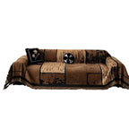 Vintage Chenille Anti-Scratch Sofa Protector Throw Cover