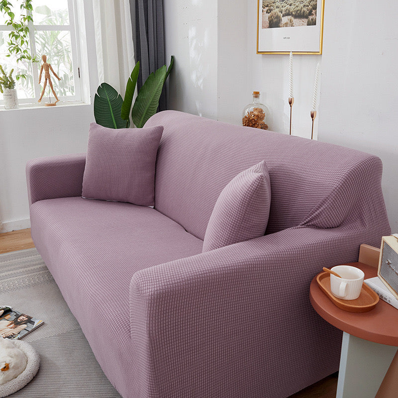 Cilinea Stretch Non-slip Polar Fleece Sofa Cover