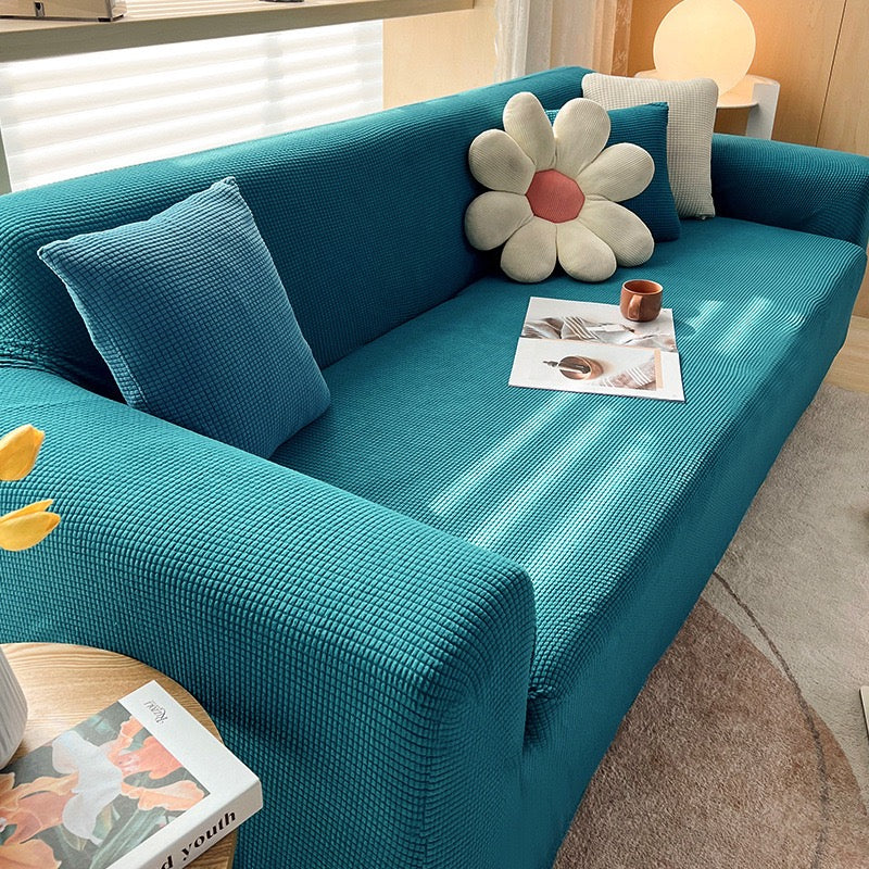 Cilinea Stretch Non-slip Polar Fleece Sofa Cover