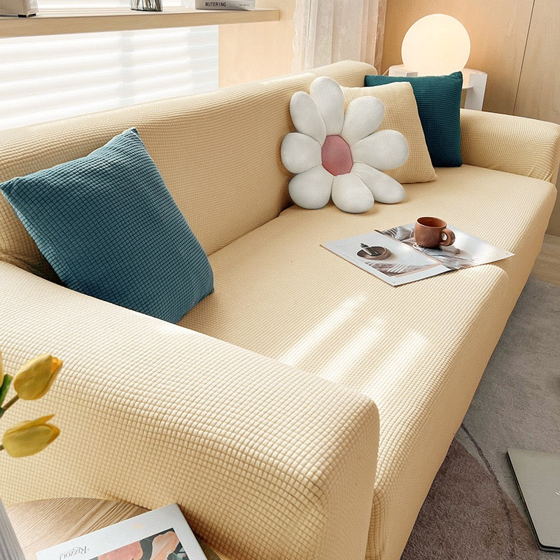 Cilinea Stretch Non-slip Polar Fleece Sofa Cover