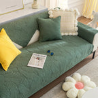 Leaf Sofa Mat, Anti-Scratch & Skid Protection Furniture Couch Cover