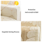 Leaf Sofa Mat, Anti-Scratch & Skid Protection Furniture Couch Cover
