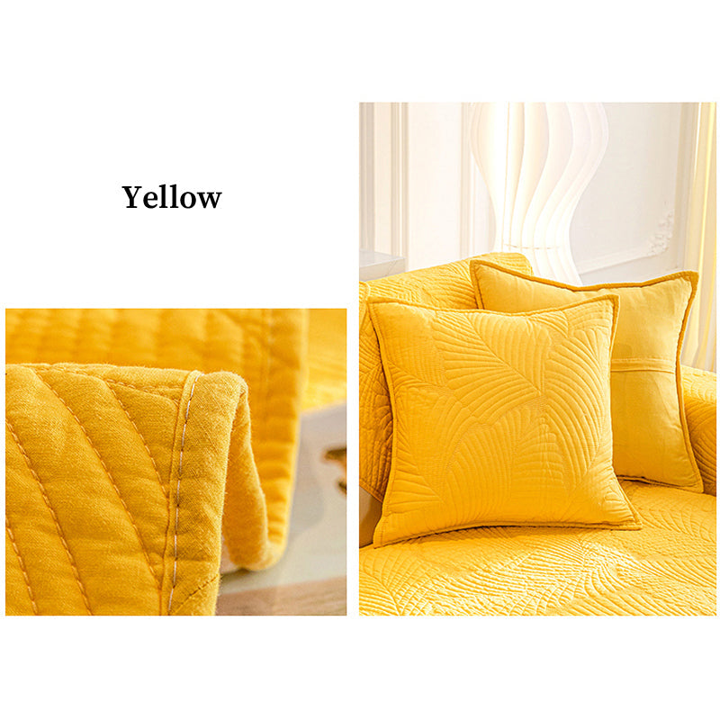Leaf Sofa Mat, Anti-Scratch & Skid Protection Furniture Couch Cover