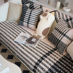 Light Luxury Cotton Sofa Cover, Anti-Scratch Furniture Protector Couch Cover