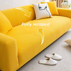 Soft Fleece Full-Wrapped Furniture Protector Sofa Cover