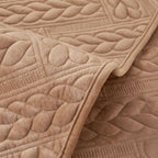 Warm Crystal Velvet Wheat Embroidery Non-Slip Sofa Cover